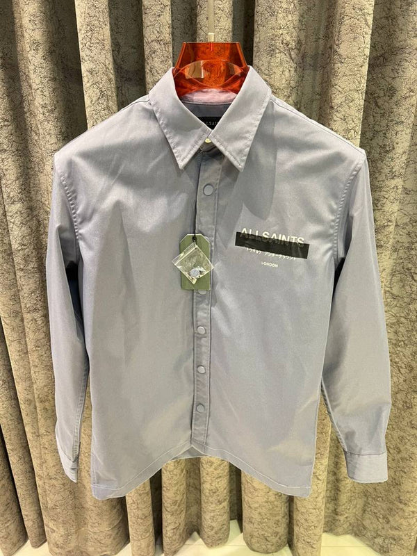ALLSAINTS IMPORTED STORE ARTICLE SHIRT SKY BLUE