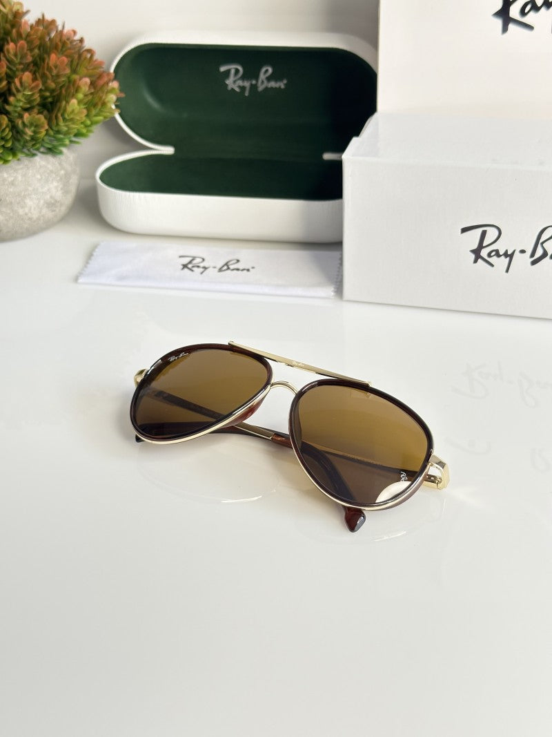 Rey ban 4414 Gold Brown (GLASS)