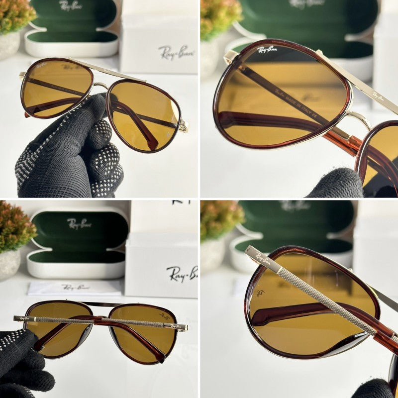 Rey ban 4414 Gold Brown (GLASS)