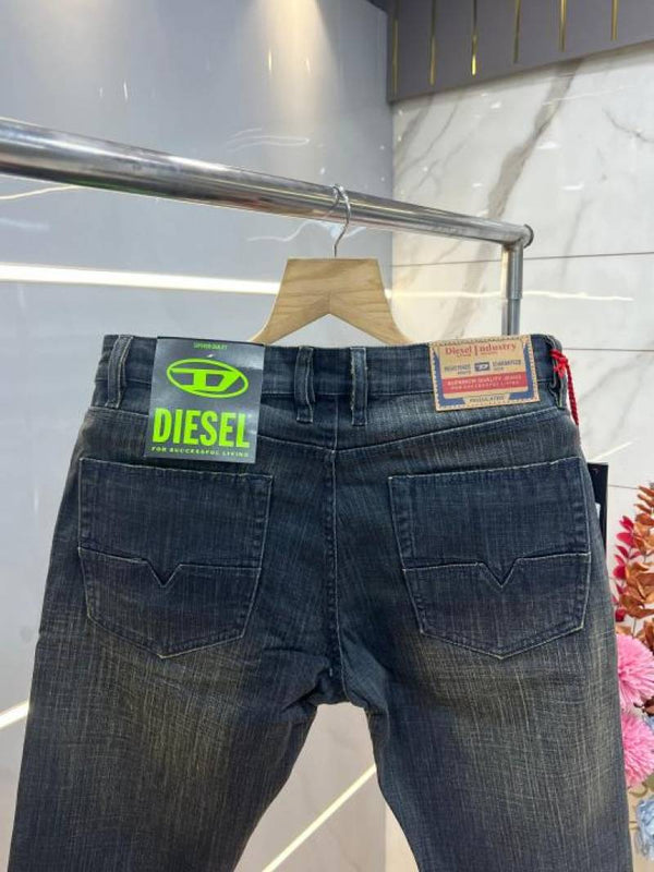 Diesel Green Shade Boot Cut Premium Imported Stretchable Lycra Fabric Denim 3753
