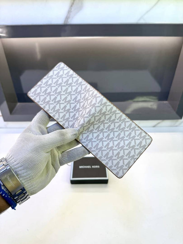 Mk_Michel White Premium Quality Wallet Fa 1087