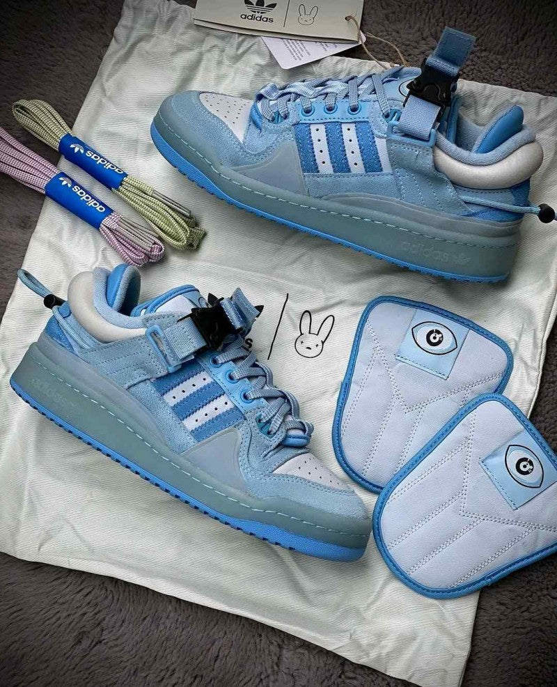 Adidas Forum Buckle Low Bad Bunny Blue Tint