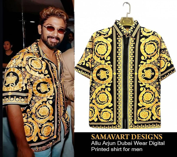 Versace IMPORTED STORE ARTICLE PREMIUM PRINTED SHIRT