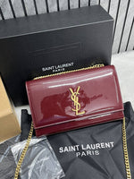 Ysl Kate Patent Shoulder Bag With OriginAuldoubleBox Highend