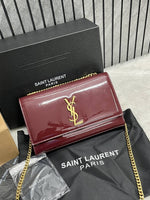 Ysl Kate Patent Shoulder Bag With OriginAuldoubleBox Highend