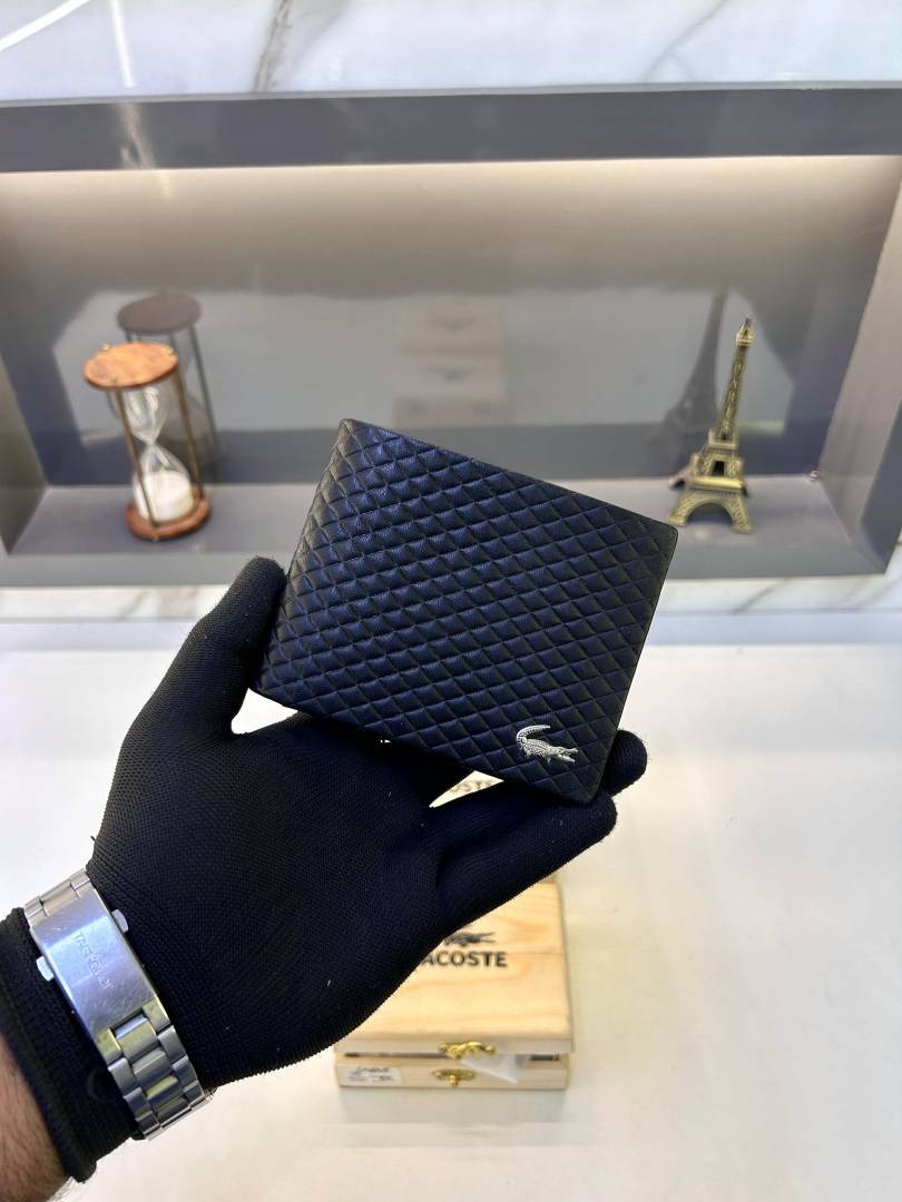 Lacoste Black Premium Wallet Fa 772