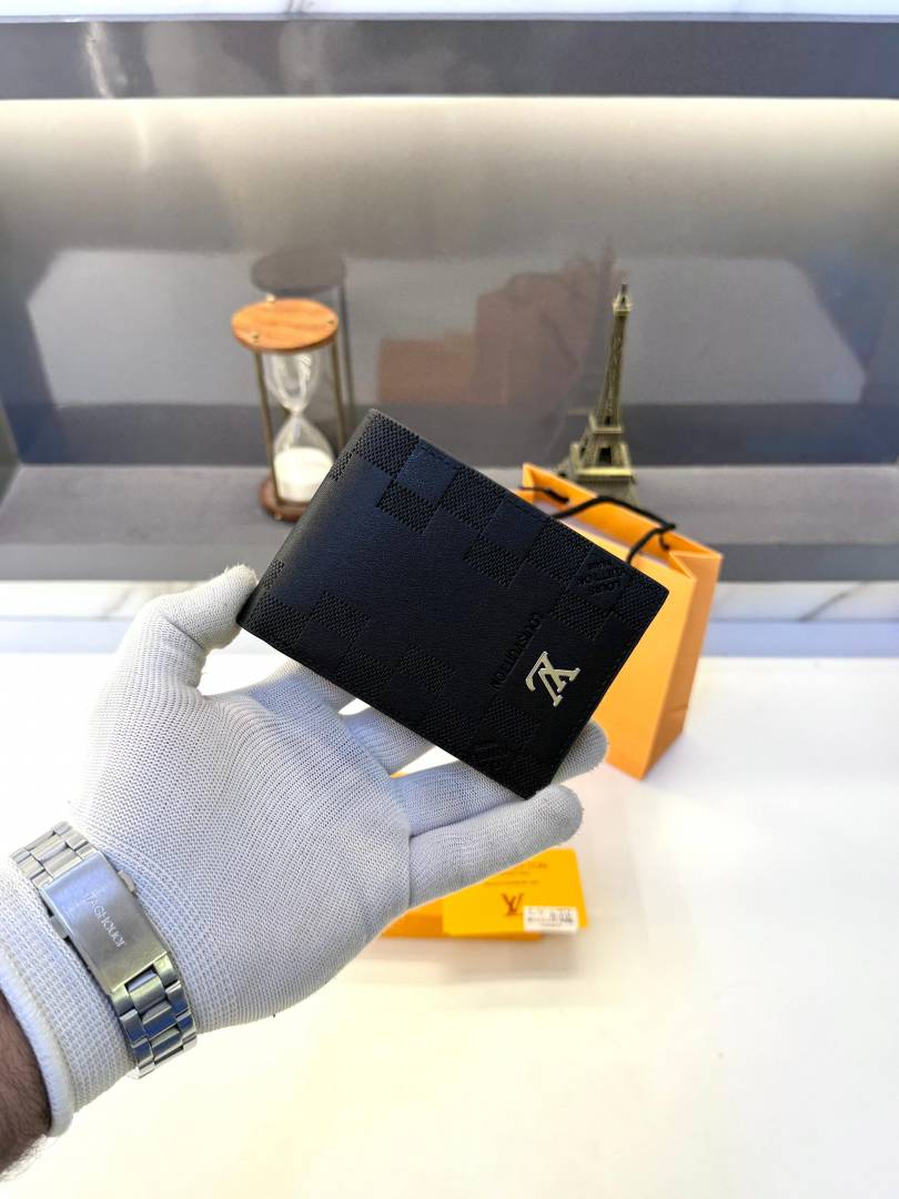 Louis Vuitton Black Wallet Fa 592