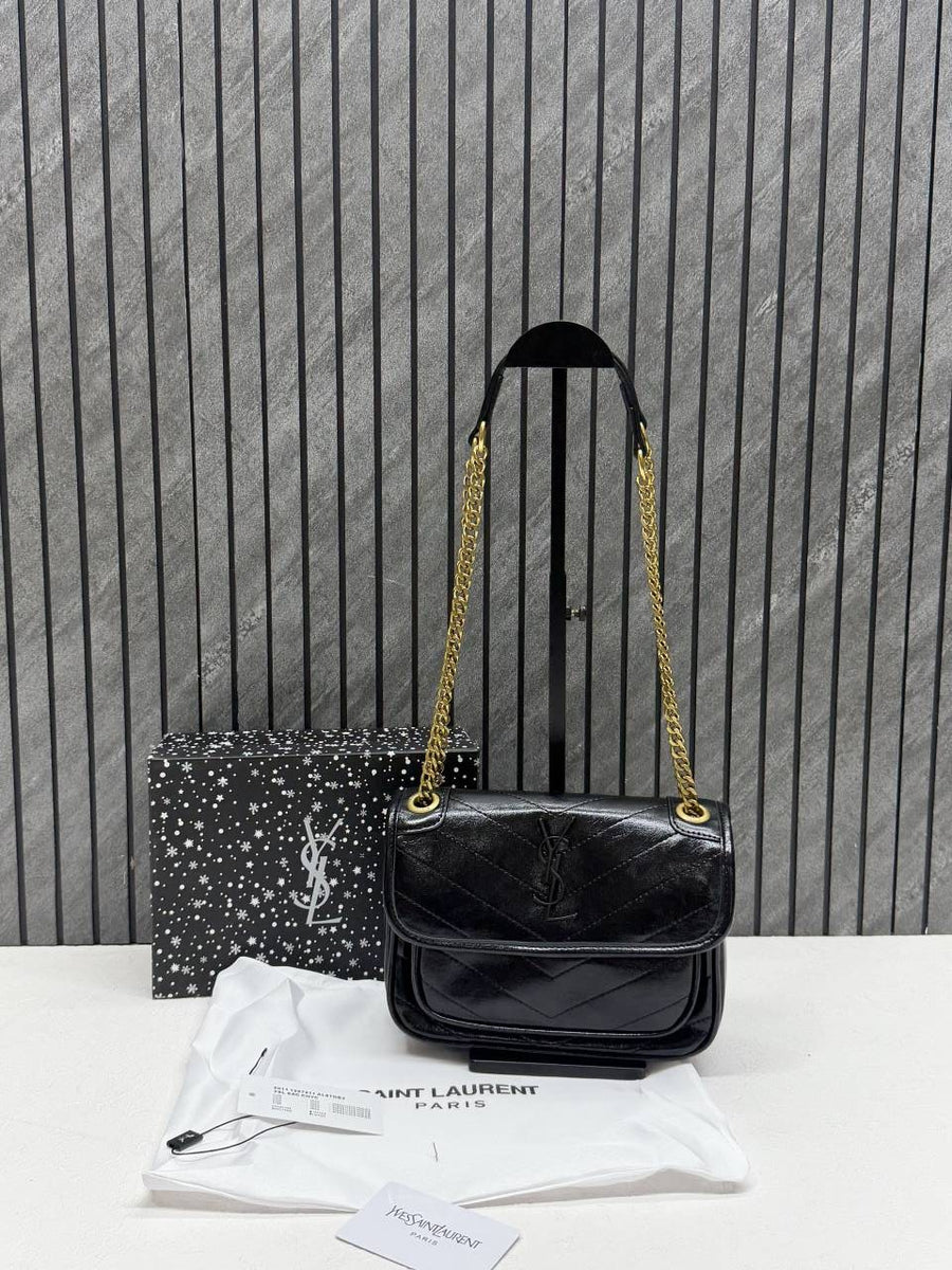Ysl niki 1825 Small ShoulderBag With Original Box & DustCover
