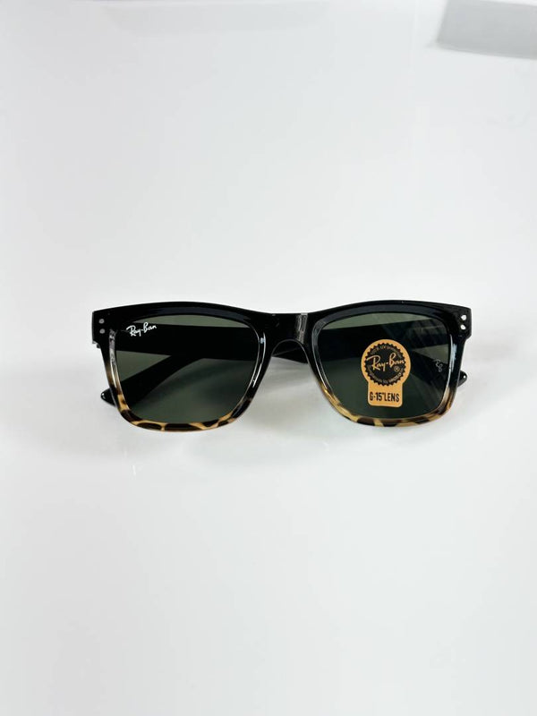 Ray-Ban Reverse 0502 Black Tiger Green
