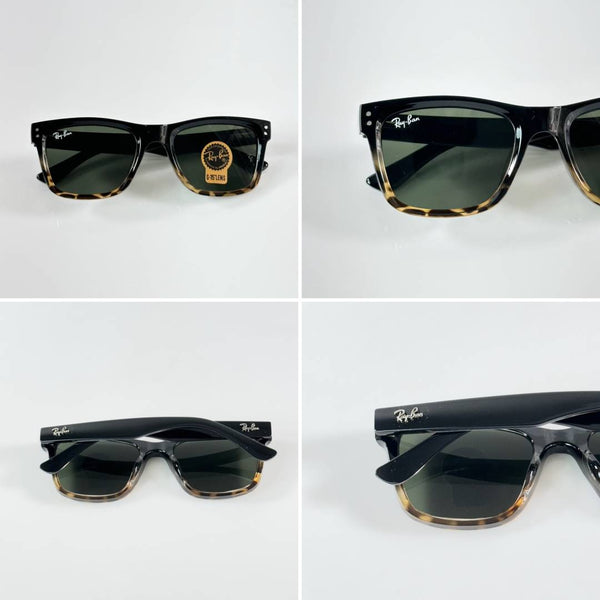 Ray-Ban Reverse 0502 Black Tiger Green