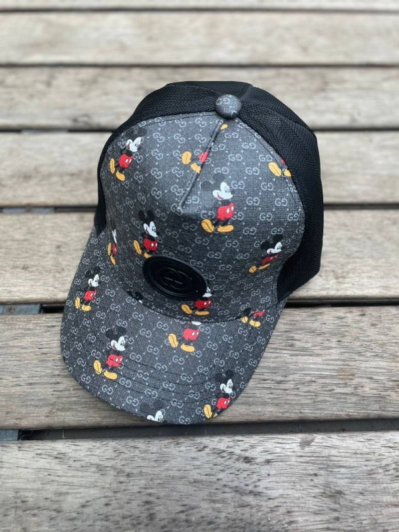 Gucci_GG_Black_Mickey_Mouse_Front_Logo_Edition_Premium_Unisex_Cap_(With_Box)_714