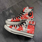 Dungeons & Dragons x Converesee. Chuck Taylor All Star High Egret Red