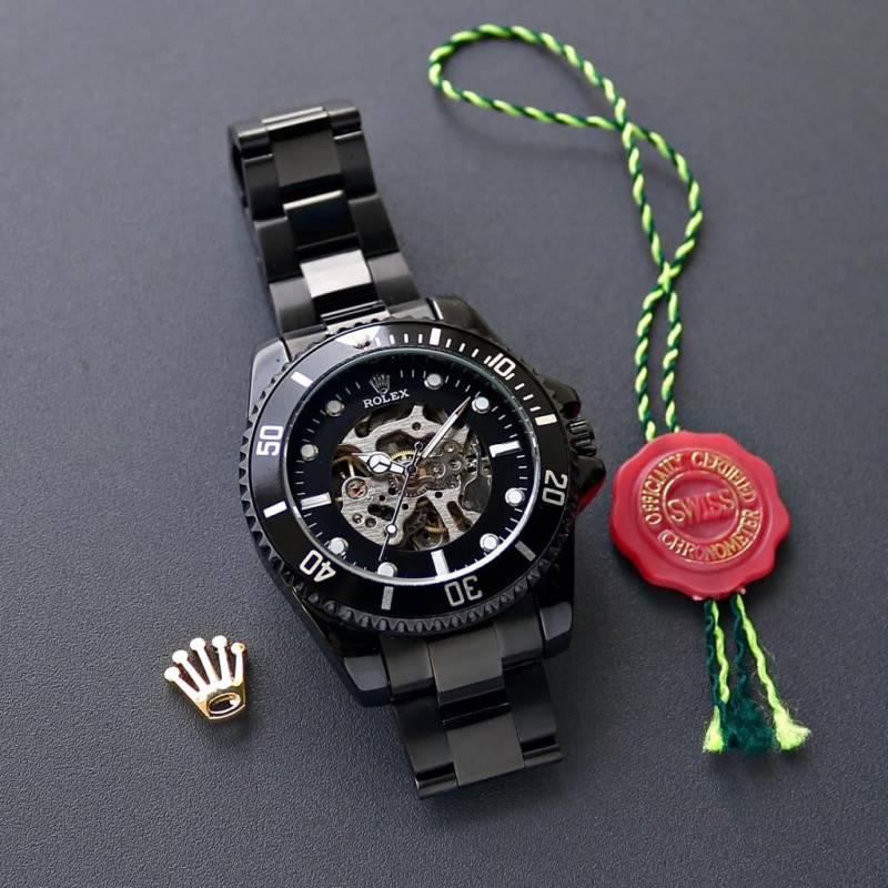 Rolex oyster perpetual skeleton - J541
