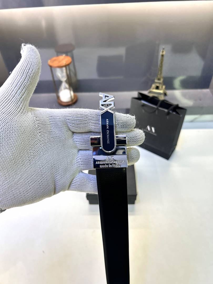 Ax_Arma_ Glossy Silver Belt Fa 992