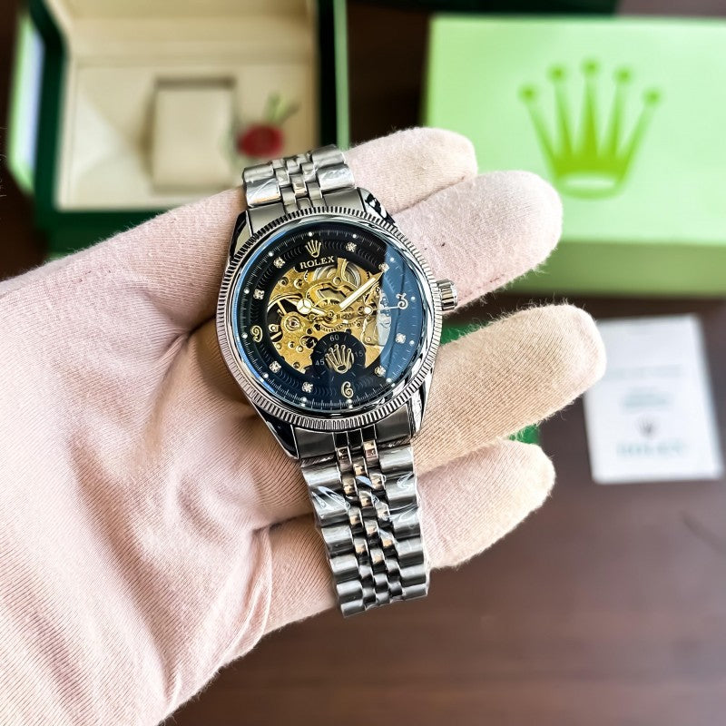 Rolex_Automatic_SilverBlack