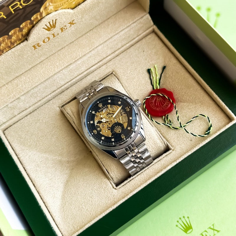 Rolex_Automatic_SilverBlack
