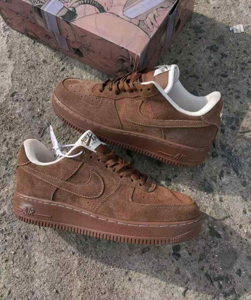 Nike Airforce Cacao Wow With Keychaine