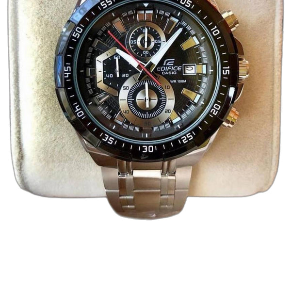Casio Edifice Efr539 Silver-Black