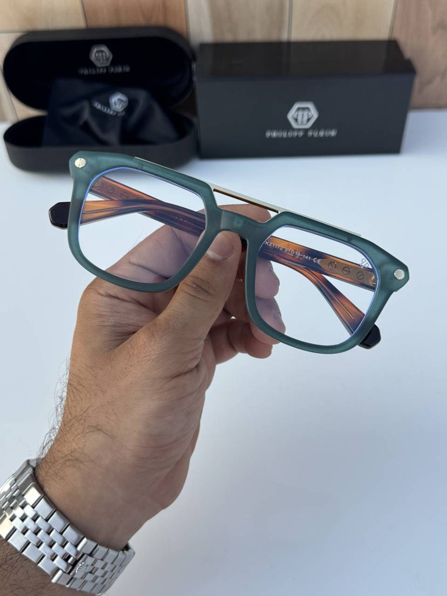 Philip plein 1172 green tiger plano
