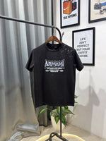 Armaa ni exchange turkey imported round neck tshirt black