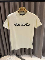 Karl_Legarfield Middle Brand Print Round Neck T-shirt