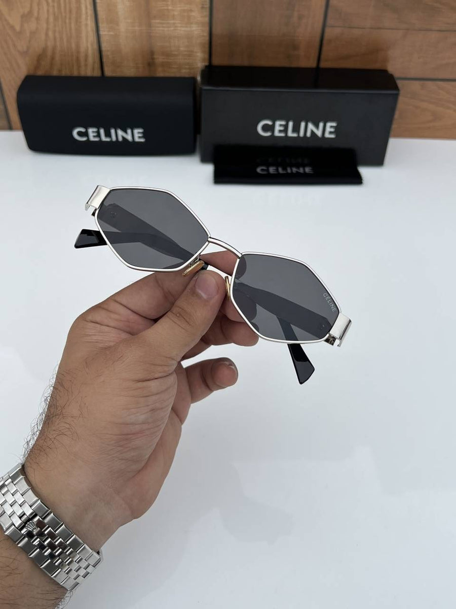 Celine 1003 silver black