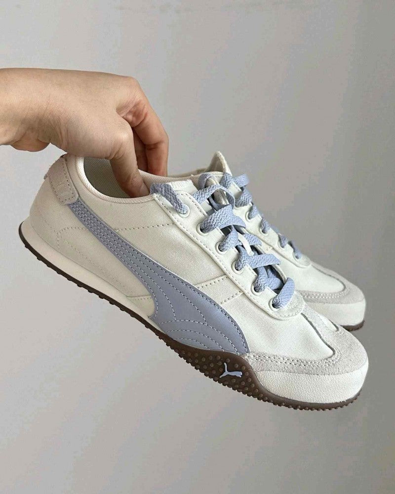 Puma Bella UT Canvas White Blue For Girls