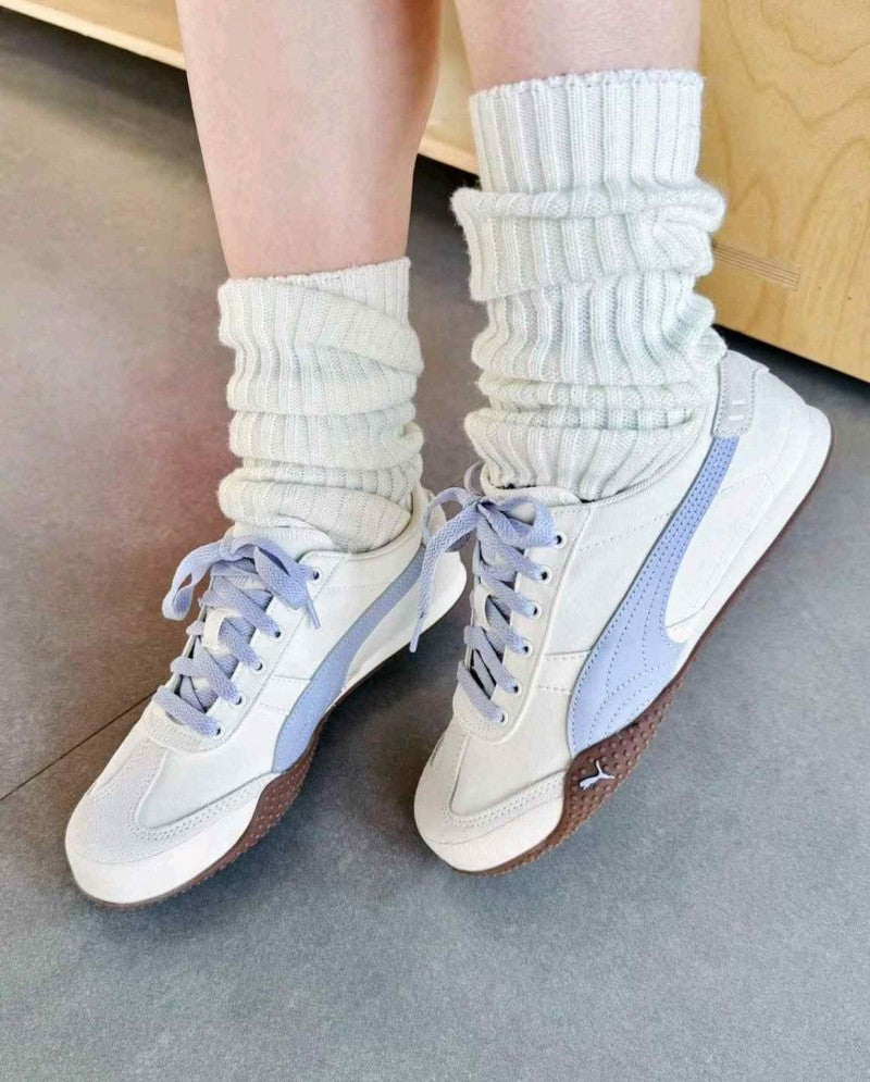 Puma Bella UT Canvas White Blue For Girls