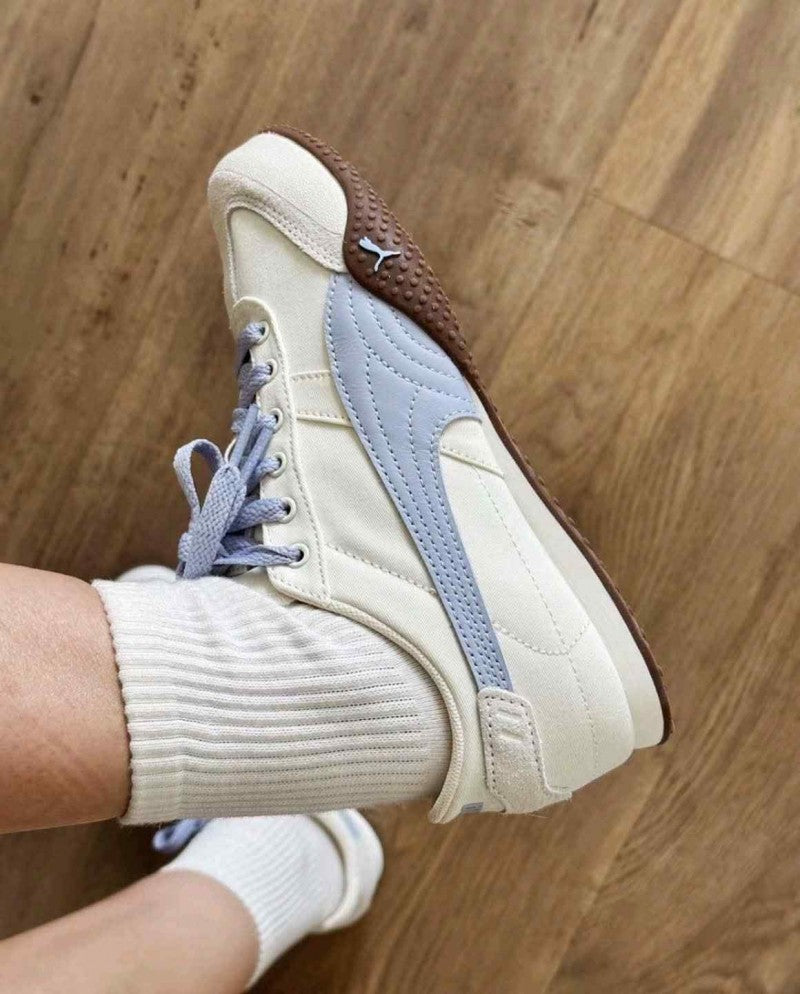 Puma Bella UT Canvas White Blue For Girls