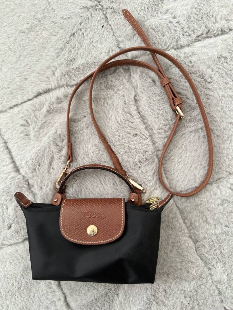 Longchammp Le Pilage Mini Crossbody With ZipLock Packing