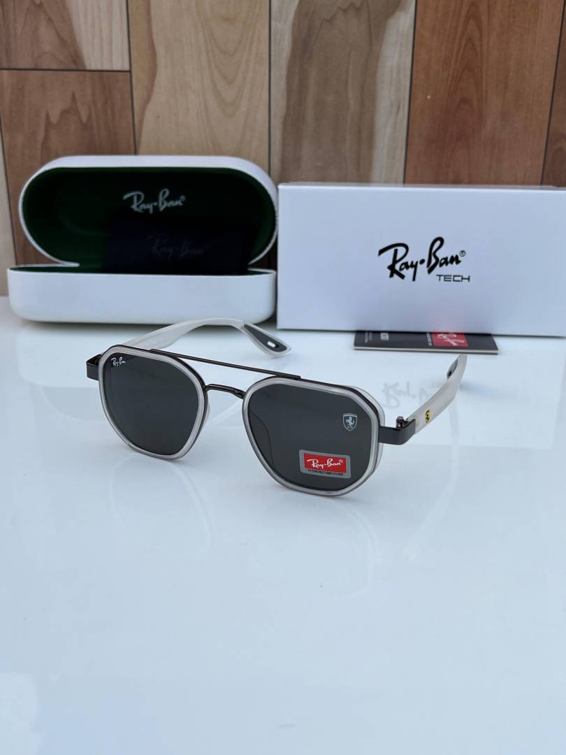 Rey ban 3675 white black