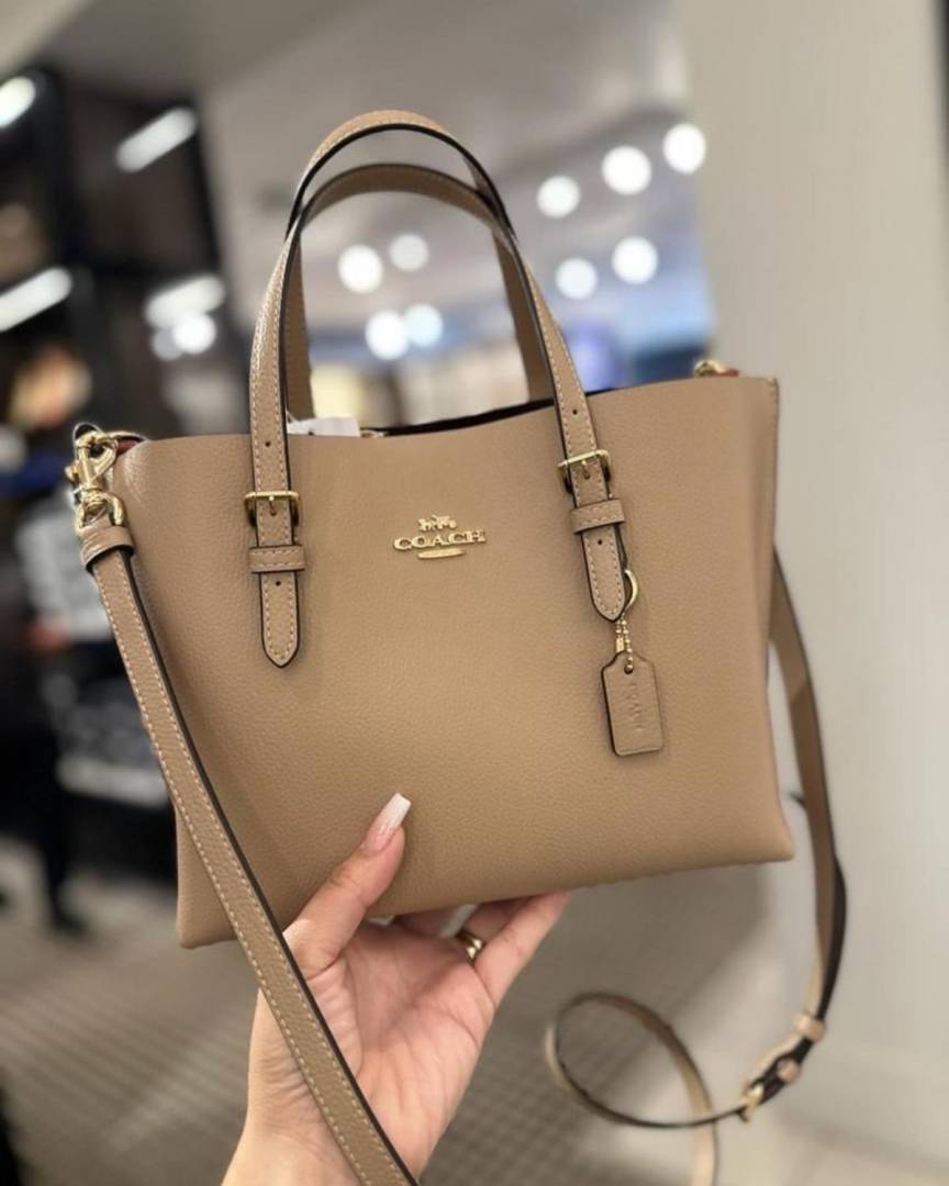 Coach_Mollie_25_Beige_Medium_Tote_With_OriginalBox