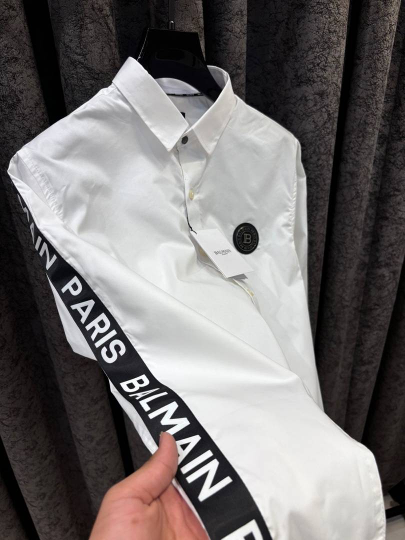 Balmain IMPORTED STORE ARTICLE SHIRT WHITE