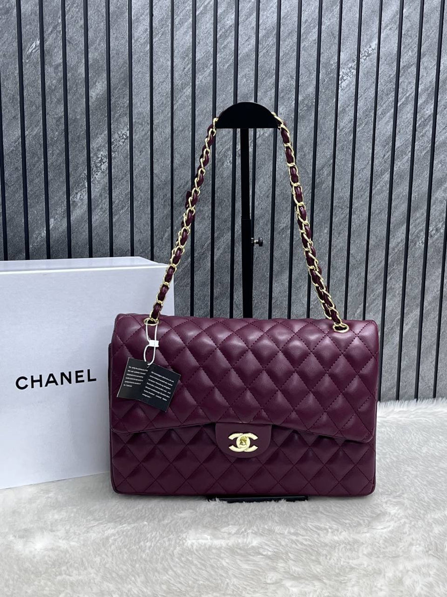 Chanel_Jumbo_Extra_Large_Size_Leather_ShoulderBag_With_OriginalPacking