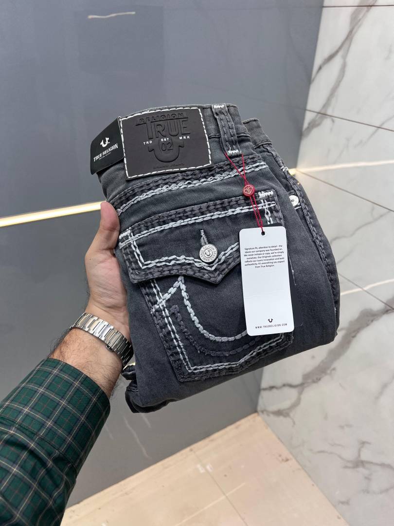 True Religio n Premium Imported Stretchable Lycra Fabric Straight Fit Denim 2786