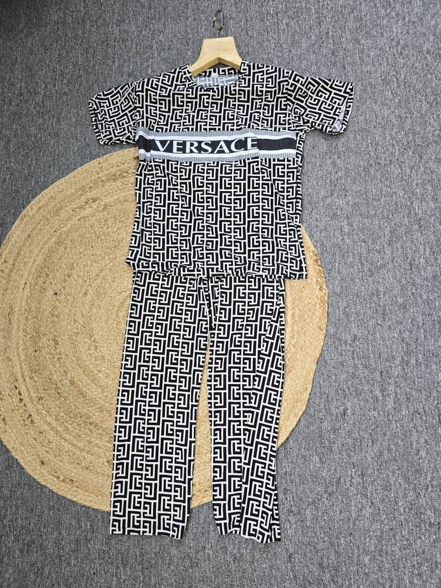 WOMEN VERSAC CO SET BLACK SB115-BK
