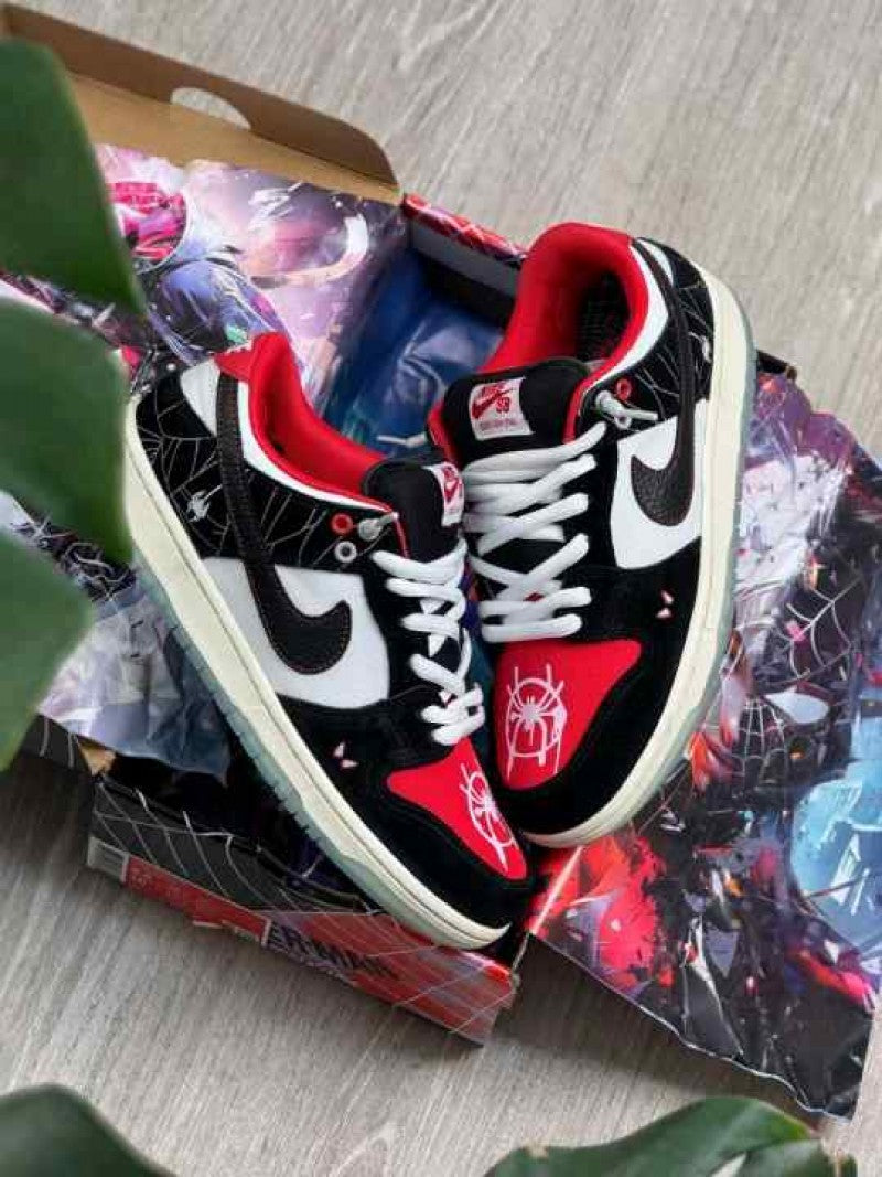 Nike sb dunk low spiderman miles morales