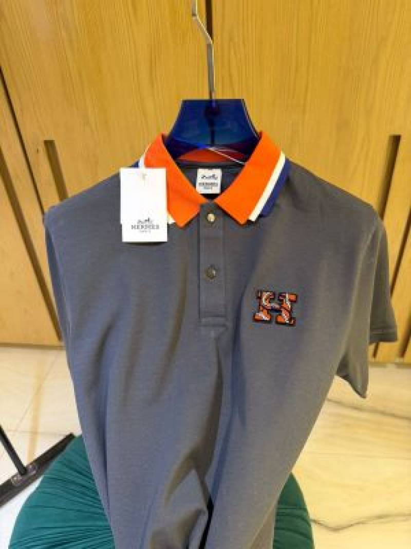 Hermes IMPORTED STORE ARTICLE T SHIRT GREY
