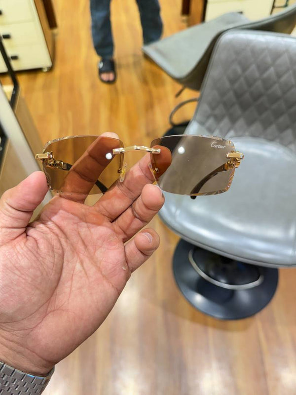 Cartier 2520 gold browon