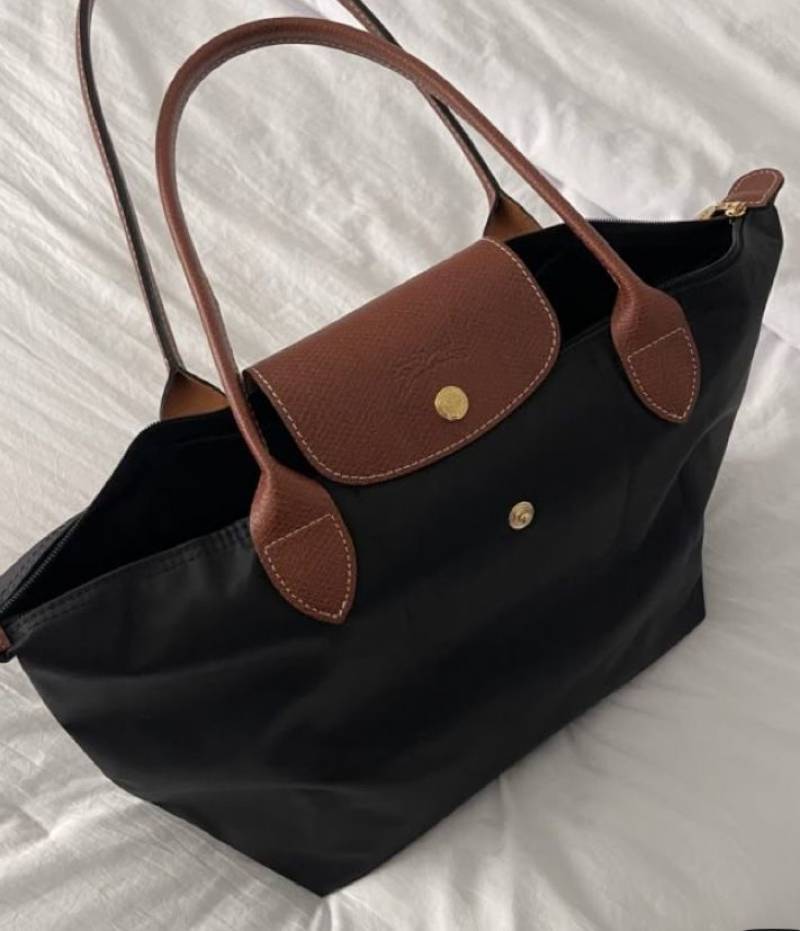 Longchamp le pliage size M With Brand ZipLock Bag