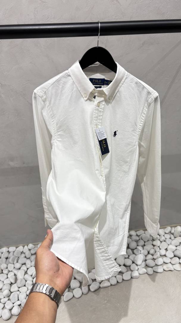 Ralph Lauren Polo White Oxford Shirt 1008