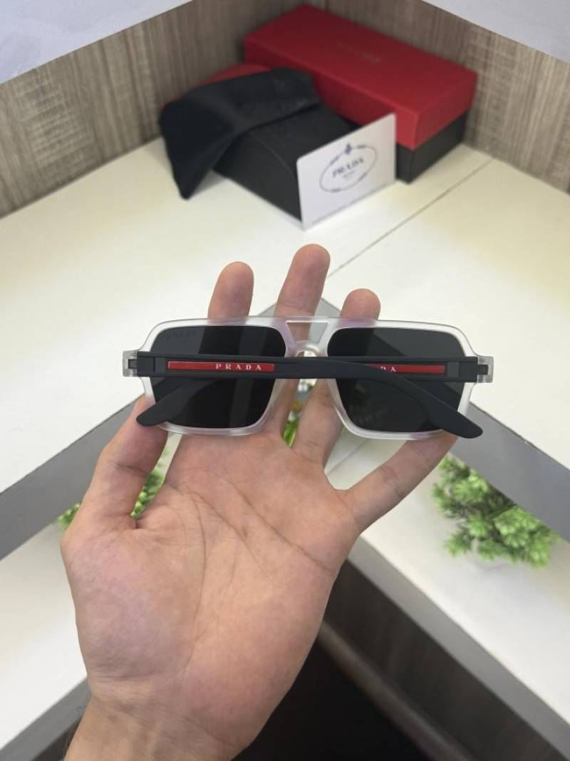 Prada 6902 Sunglass (Ice Black)