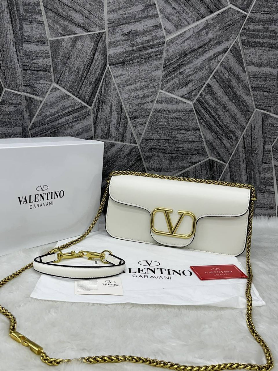 Valentino_V_Logo_Long_Shoulder_Bag_Clutch_With_Original_Packing