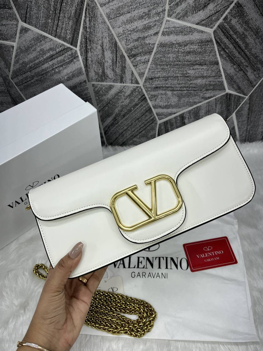 Valentino_V_Logo_Long_Shoulder_Bag_Clutch_With_Original_Packing