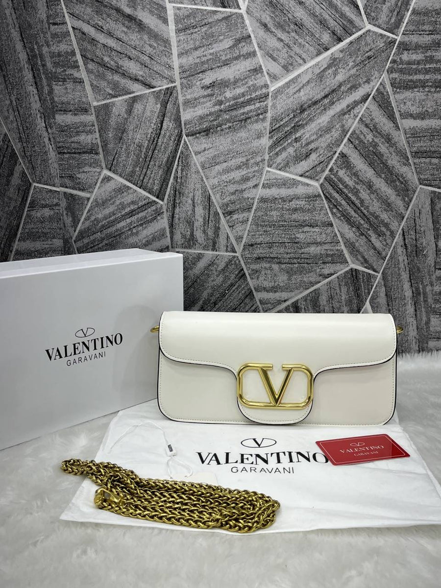 Valentino_V_Logo_Long_Shoulder_Bag_Clutch_With_Original_Packing