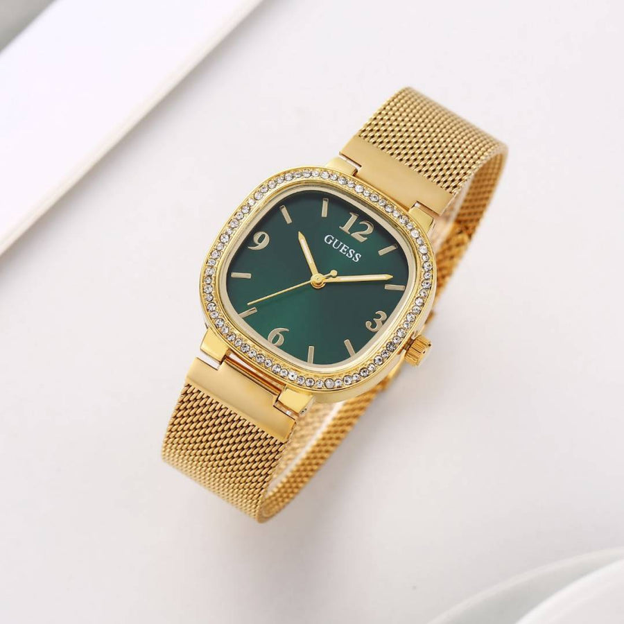 Guess Tapestry Gold-Green