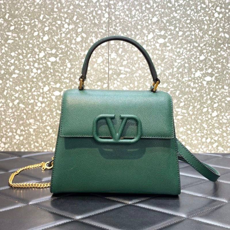 Valentinnoo Green VSling TopHandle ShoulderBag With duscovero