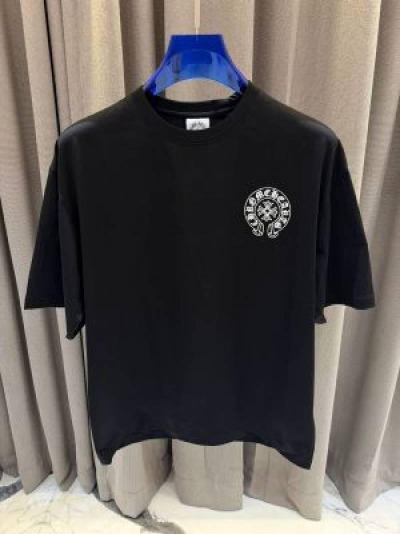 Chrome_heart Imported Black Tshirt
