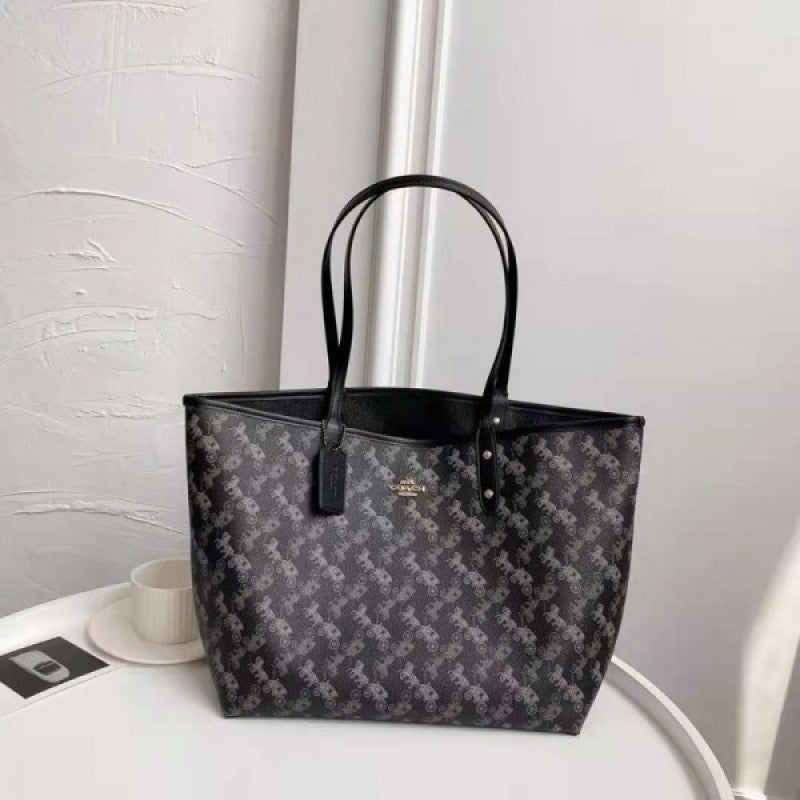 Coach_Signature_City_Tote_Bag_With_OG_Box_&_Dust_Bag_(Printed_Black-844)