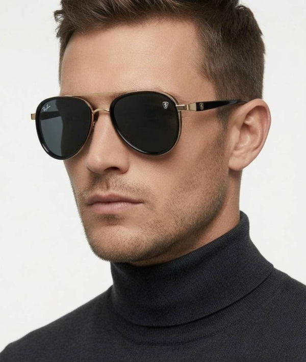 Ray-Ban 3676 Gold Black